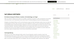 Desktop Screenshot of garten-blogg.de
